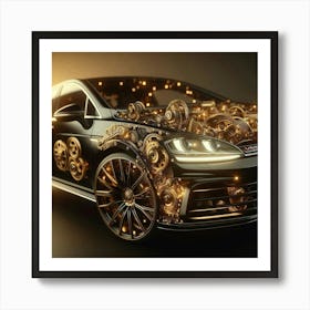 Vw Golf Gti Art Print