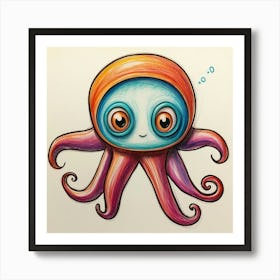 Octopus 116 Art Print