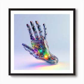 Hand Of The Future Art Print