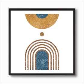 Cypress Grove Blues 1 Square Art Print