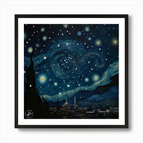 Beautiful night Art Print