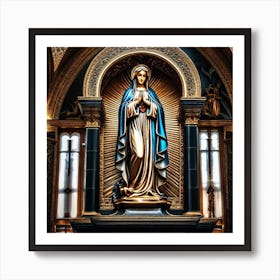 Virgin Mary 39 Art Print