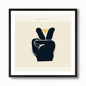 Peace Sign Art Print