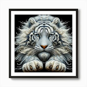 White Tiger 17 Art Print