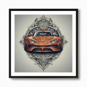 F1 Car 3 Art Print