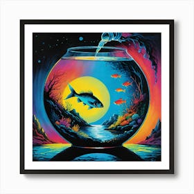 Fish Bowl 6 Art Print