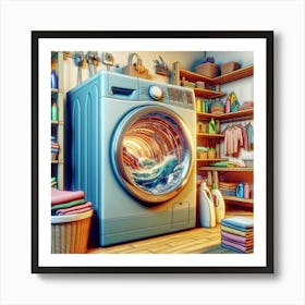 Laundry Room Art Print