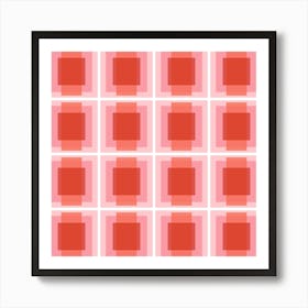 Bright Geometry Art Print