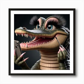 Alligator 2 Art Print