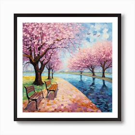 Cherry Blossoms 8 Art Print