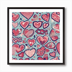 Valentine'S Day 2 Art Print