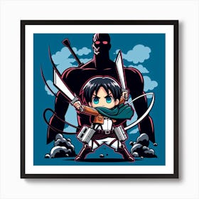 Attack On Titan 9 Art Print