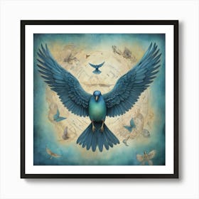 Silent Wings A Bird S Journey Art Print 3 Art Print