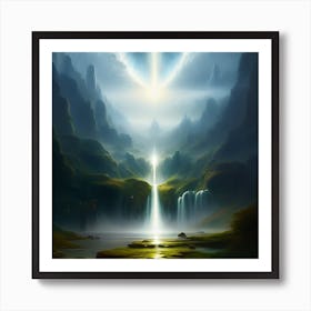 Angel Of Light Art Print