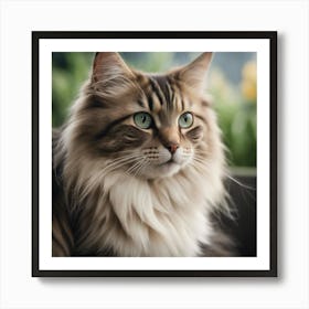 Coon Cat 1 Art Print