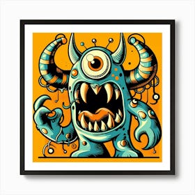 Monster Monster Monster 1 Art Print