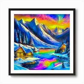 Rainbows In The Sky Art Print