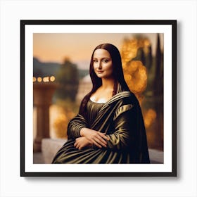 Mona Lisa de Magnifico II Art Print