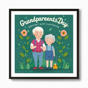 Grandparents Day Art Print