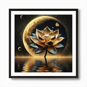 Lotus Flower 162 Affiche