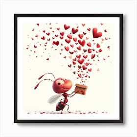 Valentine day Art Print