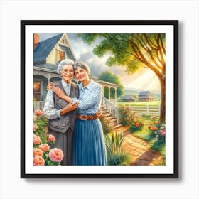 Old Homestead Art Print