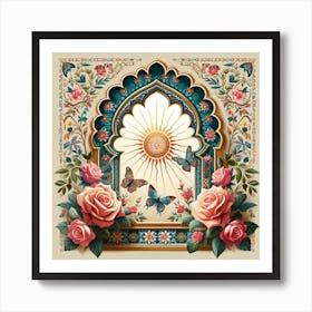 Islamic Art28 Art Print