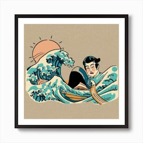 Great Wave Off Kanagawa Art Print