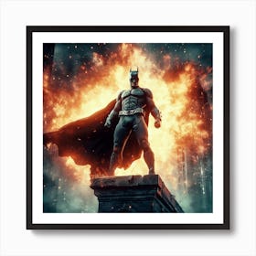 Batman The Dark Knight Rises Art Print