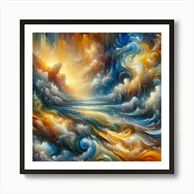 Abstract Painting Art Print