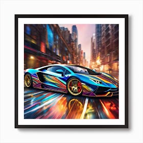 Lamborghini 114 Art Print