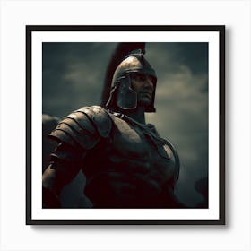 Spartan Warrior 3 Art Print