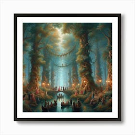 Forest 5 Art Print