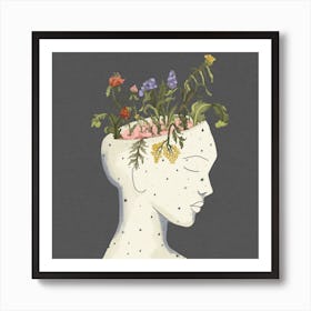 Grow Square Art Print