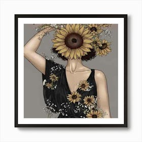 Sunflowers 4 Art Print