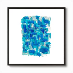 Modern Acrylic Painting, Contemporary Abstract Art 5 Art Print