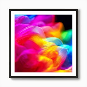 Abstract Flower 1 Art Print