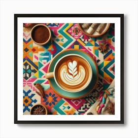 Latte Art 61 Art Print