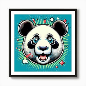 Panda Bear 11 Art Print