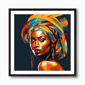 African Woman 13 Art Print