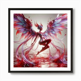 Angel Of Blood Art Print