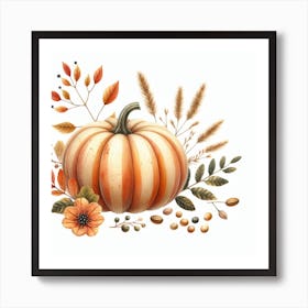 Pumpkin Art Print