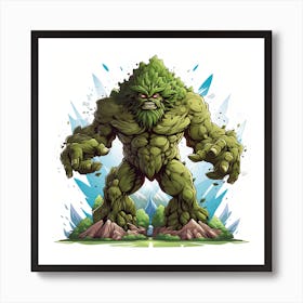 green beast Art Print