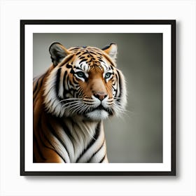 Tiger Portrait Art Print