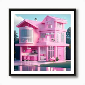 Barbie Dream House (233) Art Print