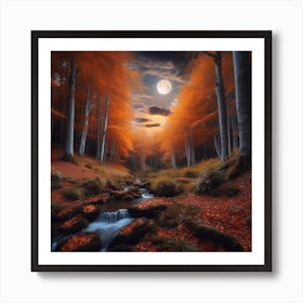 Autumn Forest Art Print