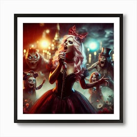 Scream Queen Art Print