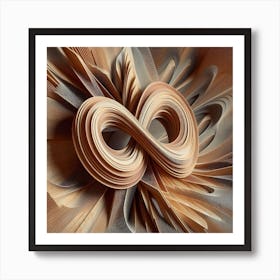 Ornate wood carving 3 Art Print