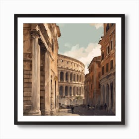 Rome Italy 3 Art Print