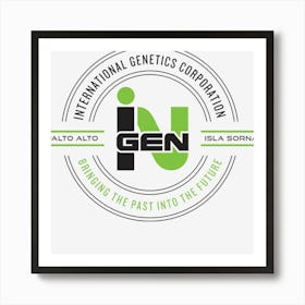 Ingen Corporation Art Print